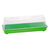 Mini-serre rigide L 58 x 19 x 19 cm avec aérateurs/couvercle - ROMBERG