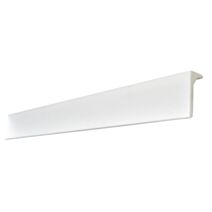 Moulure ruban led Selma polystyrène 2 m blanc - DECOSA