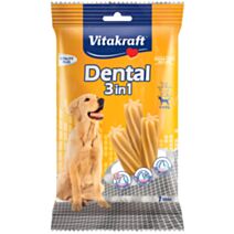 Friandise pour chien moyenne et grande race x7 Dental 3 in 1 M 180g - VITAKRAFT