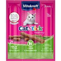 Friandise chat stick poulet herbe à chat x3 - VITAKRAFT
