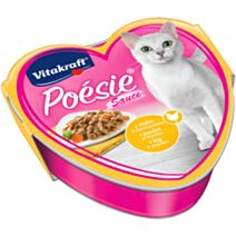 Nourriture chat Poésie Déli Sauce poulet, barquette 85 g - VITAKRAFT