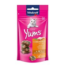 Friandise chat Yums poulet herbe à chat 40g - VITAKRAFT
