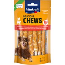 Friandise chien Chews Deli bâtonnet noué poulet x6 - VITAKRAFT