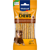 Friandise chien Chews bâtonnet torsadé boeuf 12,5cm x10 - VITAKRAFT