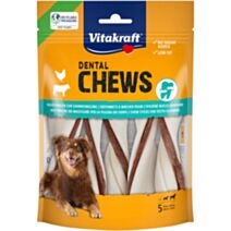 Friandise chien Chews bâtonnets torsadé poulet x5 - VITAKRAFT