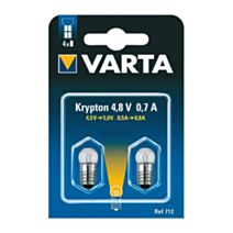 Ampoule Krypton 4.8V 0.7A - VARTA 