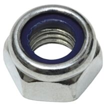 Écrou frein M4, acier zingué, DIN 985