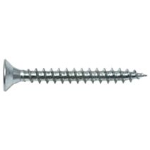 Vis bois filetage total acier zingué 4x25mm