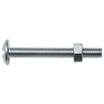 Boulon poêlier ZI avec écrou 8 x 80 mm x4 - SWG