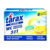 Set de 8 tablettes WC 3 en 1 - TARAX