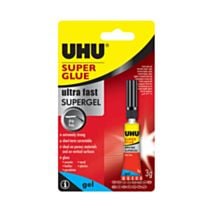 Colle super glue Gel 3g - UHU
