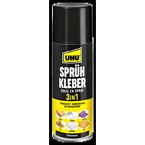 Colle en spray 3 en 1 200 mL Transparent - UHU