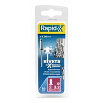 Rivets inoxydables ø 3.2 x 8 mm