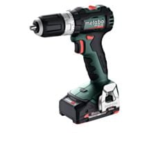 Perceuse à percussion sans fil SB 18 L BL 2x2Ah LIPOWER - Chargeur SC 36 - METABO
