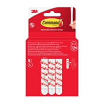 Languettes standard GM blanches x8 - 3M COMMAND