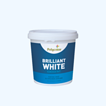Peinture d'interieur Brillant White 1 L - POLYCOLOR