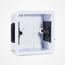 Boîte dérivation encastrable pour cloison sèche 3x3