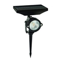 Spot piquet solaire 5W IP65 blanc