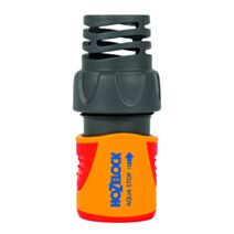 Raccord stop 19mm orange gris 9x17cm - HOZELOCK
