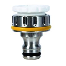 Raccord arrosage métal robinet fileté 1/2 - HOZELOCK