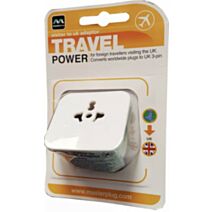 Visitor to UK Electrical Travel Plug Adaptor - MASTERPLUG