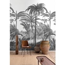 Papier peint panoramique Palm Scenery 1,59 x 2,80 m - GRANDECO