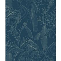 Papier peint expansé intissé Galapalos bleu 0,53 x 10 m - GRANDECO