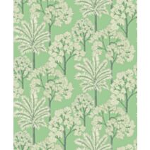 Papier peint vinyle intissé Arcadia Palm Forest vert 0,53 x 10 m - GRANDECO