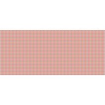 Film adhésif en rouleau Hobbyfix Vichy rouge gris 45 cm x 2 m 