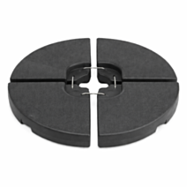 Set de 4 dalles de parasol 48 x 48 x 7 cm 15kg par dalle - FORNORD