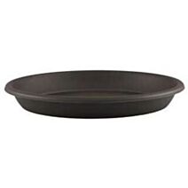 Soucoupe ronde 15cm anthracite