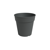 Pot de culture Madagascar 19 cm anthracite - ARTEVASI