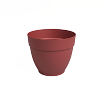 Pot Capri Campana 20 cm rouge foncé - ARTEVASI