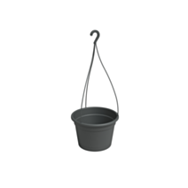 Pot Madagascar suspension 26 cm anthracite - ARTEVASI