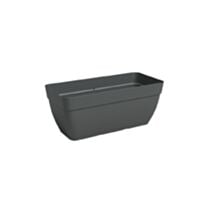 Jardinière Capri Campana XL 80 cm anthracite - ARTEVASI