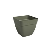 Pot Capri Campana carré 37 cm vert sec - ARTEVASI