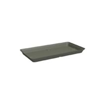 Soucoupe Capri rectangulaire XL 80 cm vert sec - ARTEVASI