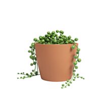 Cache-Pot Núbia Cactus Ø9cm Terre Cuite Clair - ARTEVASI