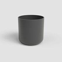 Cache-pot Juno 16,5x16,5x15,5cm anthracite - ARTEVASI