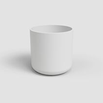 Cache-pot Juno 16,5x16,5x15,5cm blanc - ARTEVASI