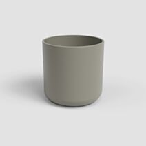 Cache-pot Juno 16,5x16,5x15,5cm taupe - ARTEVASI