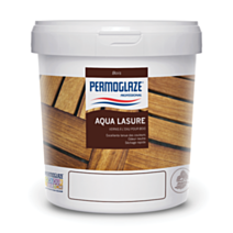 Vernis à base d'eau Aqua Lasure 5L blanc - PERMOGLAZE