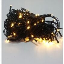 Guirlande lumineuse 100 led blanc ton chaud
