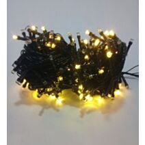 Guirlande lumineuse 200 led blanc ton chaud