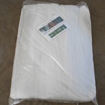 Filet d'ombrage anti-oiseaux 1.20 x 30m blanc