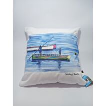 Coussin Full design Pirogue - FLORENT BEUSSE