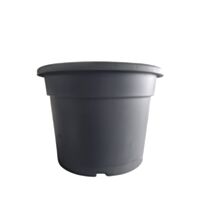 Pot de fleurs plastique Teku MCD 25L anthracite - POPPELMANN TEKU