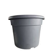 Pot de fleurs plastique 35L anthracite - POPPELMANN TEKU