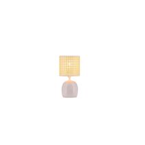 Lampe de table Vela Ø13 x H27 cm céramique crème
