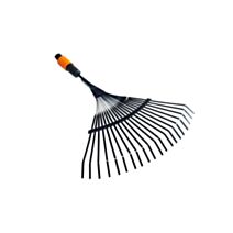 Balai à feuilles QuikFit™ à 22 dents métal - FISKARS